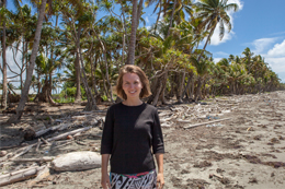 Die Erfahrungen bei ihrer Reise nach Fidschi letztes Jahr im Rahmen eines Jugendaustauschs zum Thema „Klimawandel“ zeigten Anna Halbig die Dringlichkeit einer schnellen Energiewende (Foto: Shirin Engel).