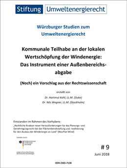 Würzburger Studien zum Umweltenergierecht Nr. 9
