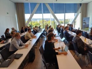 Der Workshop zum Thema Gebäudemodernisierungsgesetz und Wärmepaket war sehr gut besucht.